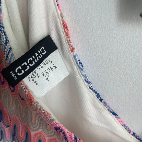 Fun colorful H&M dress size XXS - Picture 4 of 5